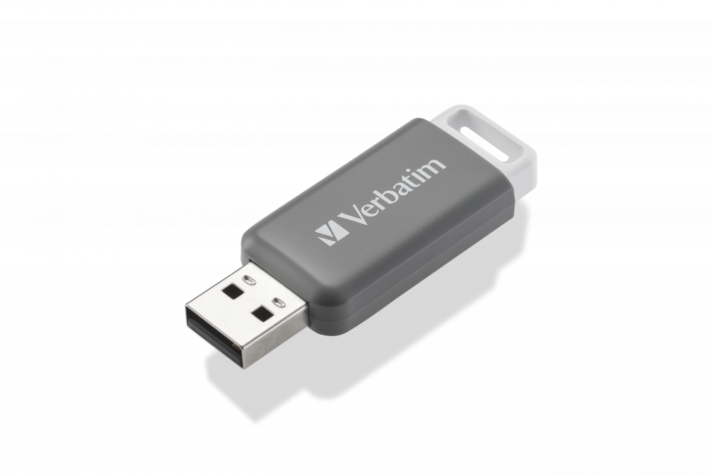 DataBar USB-drev 128 GB Grå | Verbatim