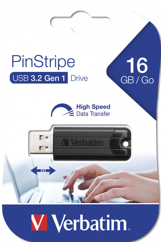 PinStripe USB-drev USB 3.2 Gen 1 - 16 GB