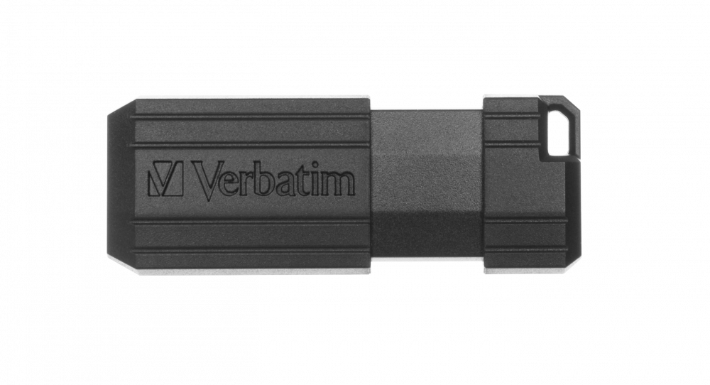 PinStripe USB-drev 8GB sort
