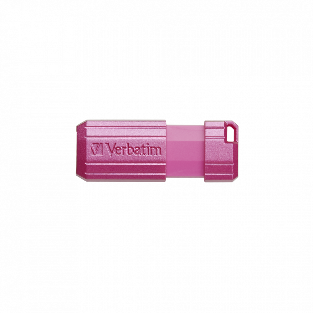 PinStripe USB-drev 32GB hot pink