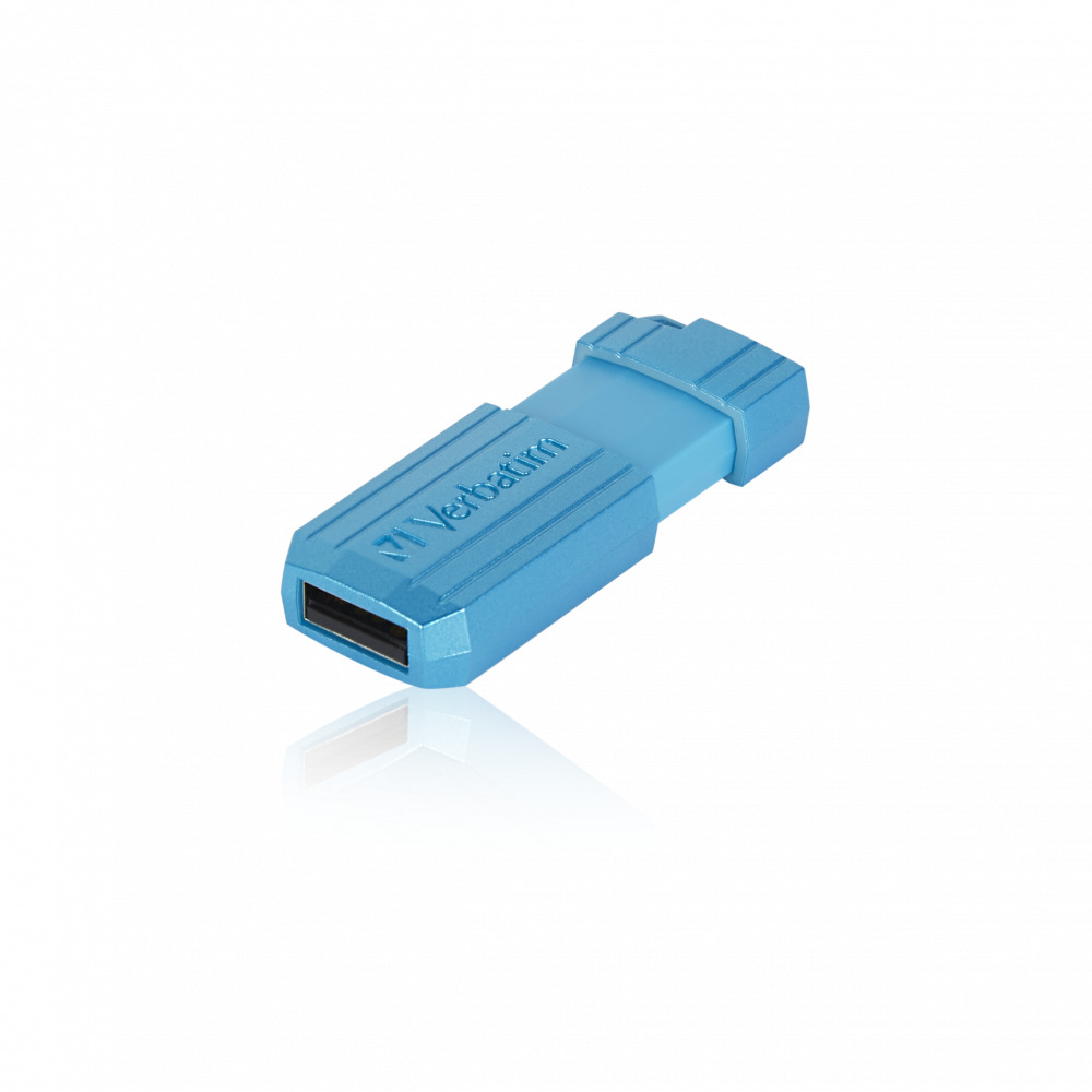 PinStripe USB-drev 16GB* - caribisk blå