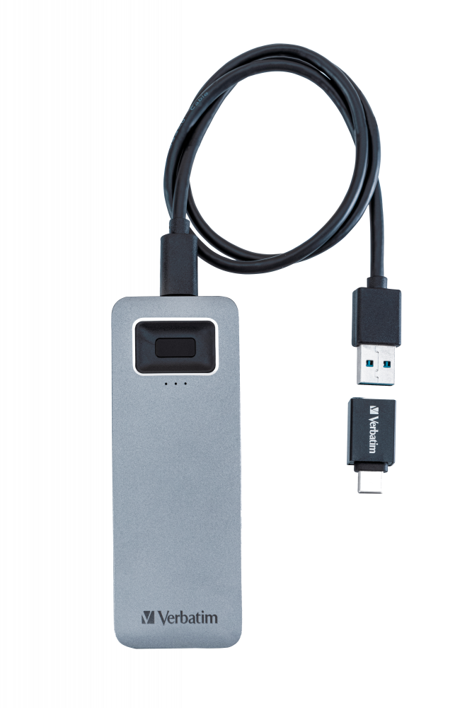 Executive fingeraftrykssikret USB-C SSD 512 GB