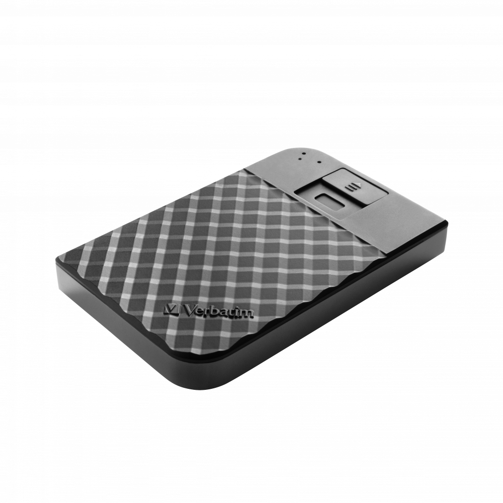 Fingeraftryk-sikret Bærbar harddisk 1 TB