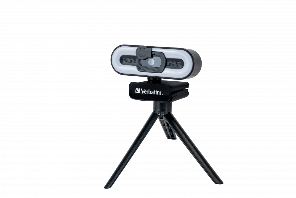 Webkamera med mikrofon og lys Autofokus Fuld HD 1080p AWC-02